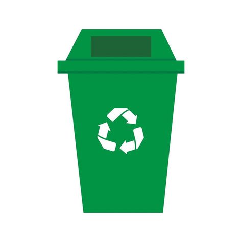 Recycle green bin vector Evs Project, Den Zeme, Recycle Bins, Green Bin, Recycle Bin, Recycled Crafts, Recycling Bins, Dundee, Projects For Kids