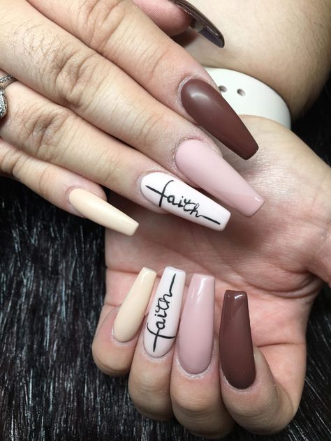 ✨Faith ✨Nail Design Faith Nails Designs, Christian Nails, Cross Nail Designs, Dance Nails, Neural Pathways, Cross Nails, Stylish Nails Designs, Simple Gel Nails, Matte Nails Design