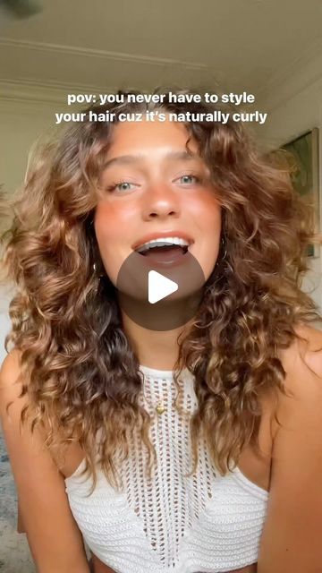 Niki Victoria on Instagram: "saves me a lot of time in the mornings🤧 . . . #curlyhair #curls #girlswithcurls #hairgoals #goals" Niki Victoria Haircut, Niki Victoria Hairstyle, Nikki Victoria Hair, Victoria Haircut, Niki Victoria, Shave My Head, February 19, Hair Stuff, Womens Haircuts