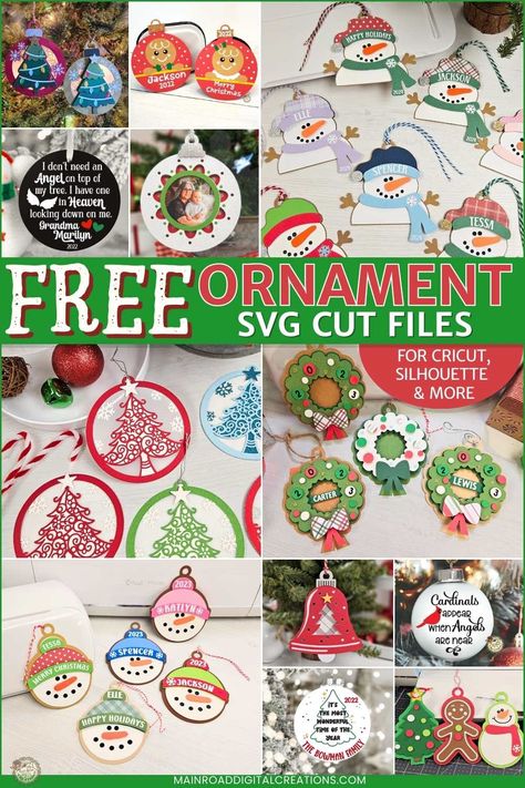 Ornament SVG Files Free, Cricut cut files free, Christmas Ornament SVG free, Cricut tutorial, Papercrafts, DIY Christmas Ornaments, Free ornament designs for Cricut, Cardstock crafts, Vinyl projects, personalized ornament SVG, wreath SVG, Snowman ornament SVG free, memorial ornament SVG, free SVG for ornaments How To Make Ornaments With Cricut, Svg Ornaments Free, Cricut Christmas Ornament, Vinyl Christmas Ornaments Cricut, Ornament Svg Files Free, Free Christmas Svg Files For Cricut, Christmas Decor Cricut, Free Vinyl Svg Files, Cricut Ornament Ideas