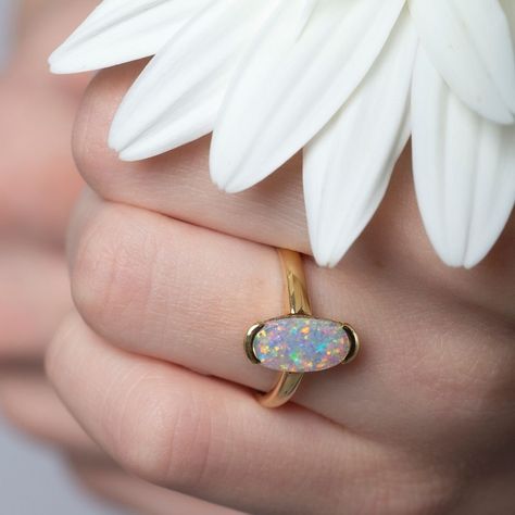 Opal Ring Designs, Epoxy Crystal, Opal Stone Ring, Thrifty Wedding, Lavender Opal, Boulder Opal Ring, Australian Opal Ring, Blue Opal Ring, Rainbow Opal