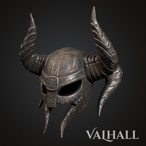 "Odin's Helmet" by Marton Attila Odin Helmet, Ufo Tattoo, Predator Alien Art, D D Items, Viking Helmet, Viking Costume, Nordic Tattoo, Thor's Hammer, Logo Design Typography