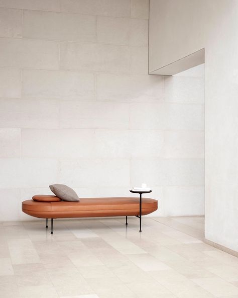 Wendelbo - Furniture on Instagram: “Canoe - Floating, feeling lazy, drifting slowly. These calming feelings form the inspiration for this daybed. A low platform that invites…” Geometric Furniture, Feeling Lazy, Contemporary Furniture Design, Types Of Rooms, Creative Furniture, Furniture Styles, Banquette, Daybed, Contemporary Furniture