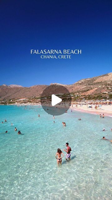 Crete Travel Guide 🇬🇷 on Instagram: "Discover the beauty of Falasarna Beach in Chania! With its pristine sand, crystal-clear waters, and mesmerizing sunsets, it's a slice of paradise you can't miss. Truly one of Crete's most amazing beaches!

© Video @george_galanakis_photography & @allincrete_guide

For additional CRETE Travel Tips and Itineraries, follow @allincrete_guide. Explore more with our travel advice and destination suggestions.

#falassarna #falasarna #chania #chaniacrete #allincrete #crete #creteisland #cretegreece #greece #pinksandbeach #pinksand #greecestagram #greecetravel #greecelover_gr #greeceinstagram #cretelovers #greecelovers #traveller365 #europe #europetravel #europetrip #europe_vacations #greece365 #cretelife #cretevacations #cretevacations #cretenature #greece🇬? Falasarna Beach, Beaches Video, Crete Travel, Amazing Beaches, Crete Island, Pink Sand Beach, Crete Greece, Crystal Clear Water, Greece Travel