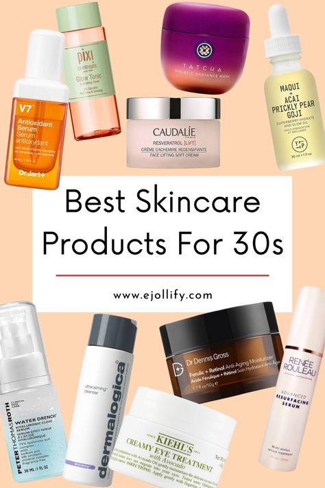 Best Skin Care Routine With Products, Skincare Routine For Your 30s, Skincare Regimen 30s, Skin Routine In Your 30s, Best Skin Care For 30 Year Olds, Face Care Routine In Your 30s, 30 Year Old Face Skin Care, Best Skin Care Products For 30s, Skin Care Routine 30s For Dry Skin