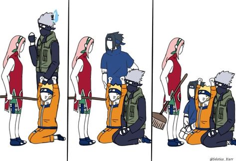 Naruto And Sasuke Funny, Naruto And Sasuke Kiss, Naruto Akatsuki Funny, Sakura Sasuke, Memes Pt, Naruto Team 7, Naruto Uchiha, Desenhos Gravity Falls, Naruto Shippudden