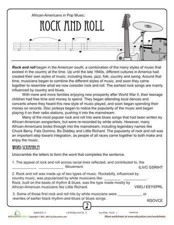 Music Vocabulary, Middle School Music, Rock And Roll History, Homeschool Music, Music Lesson Plans, Music Background, Music Worksheets, Music Appreciation, Music Ed