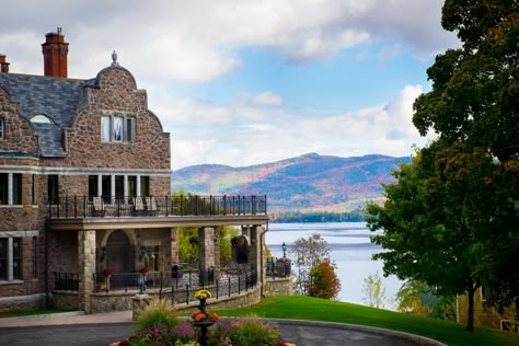 Upstate Ny Fall, Lake George Wedding, Lake Wedding Inspiration, Wedding Venue Lake, Wedding Venues Lake, Wedding Get Ready, European Inspired Wedding, Upstate Wedding, Rooftop Ceremony