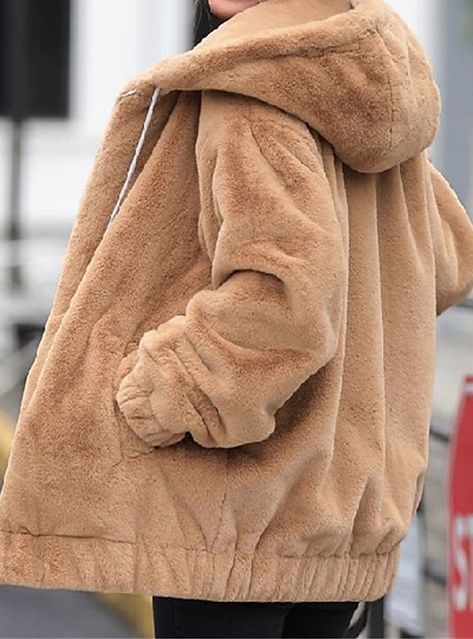 Womens Sherpa Jacket, Winter Coat Short, Jacket Sherpa, Womens Sherpa, Bear Teddy, Coat With Hood, Teddy Coat, Fall Fabric, Jacket Long