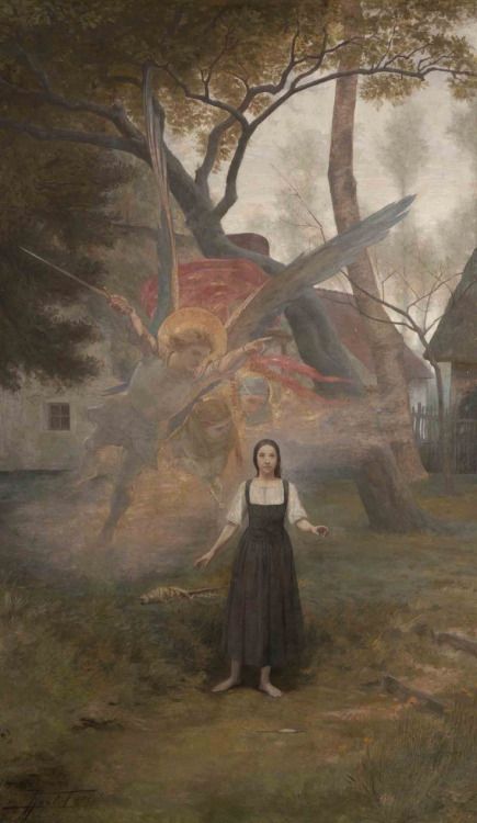 fleurdulys: “ The Vision of Joan of Arc - Pierre Fritel ” Santa Joana D'arc, Joan D Arc, August Sander, Alfred Stevens, Saint Joan Of Arc, Albert Bierstadt, Jeanne D'arc, St Joan, Auguste Rodin