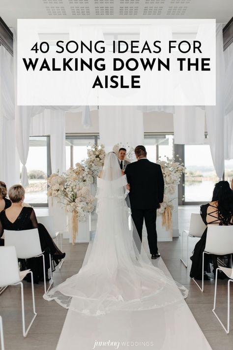 From upbeat anthems to slow songs that'll leave guests in tears, here are our favorite wedding songs to walk down the aisle to. | Image by Lora Photography Wedding Somgs, Best Songs To Walk Down The Aisle, Songs For Bride To Walk Down Aisle, Songs To Walk Down The Aisle To Entrance, Song For Wedding Party To Walk Down Isle, Songs To Walk Down The Aisle To Country, Walk Out Songs, Bride Walking Down The Aisle Songs, Wedding Aisle Songs