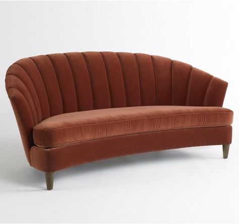 Seating - The Martine settee combines Art Deco style with Hollywood glamour making this a most dramatic signature sofa. Ercol Sofa, Curvy Sofa, Deco Sofa, Club Sofa, Art Deco Sofa, Living Tv, Summer Deco, Unique Sofas, Sofa Set Designs