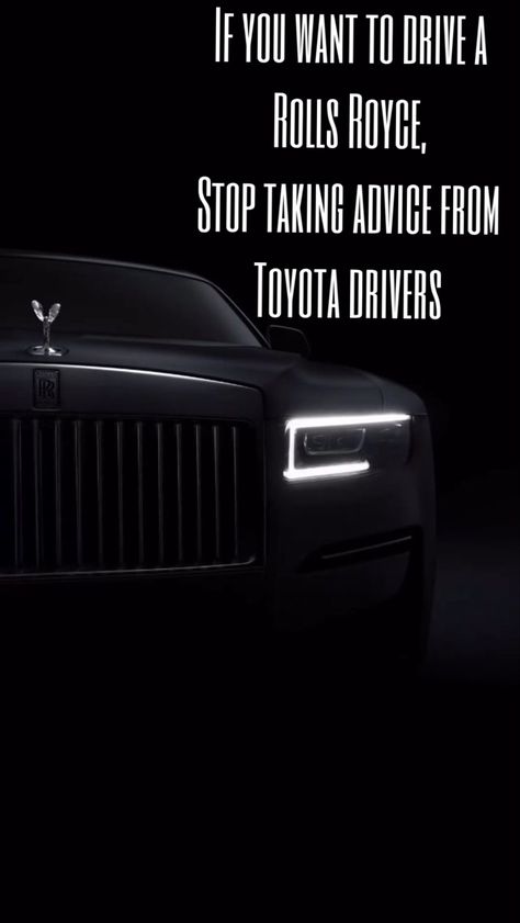 Cars Motivation, Rolls Royce Wallpaper Black, Rolls Royce Aesthetic Wallpaper, Rolls Royce Aesthetic, Aesthetic Rolls Royce Wallpaper, Rolls Royce Cullinan Black Badge Wallpaper, Rolls Royce Quotes, My Dream Car Rolls Royce, Rolls Royce Logo