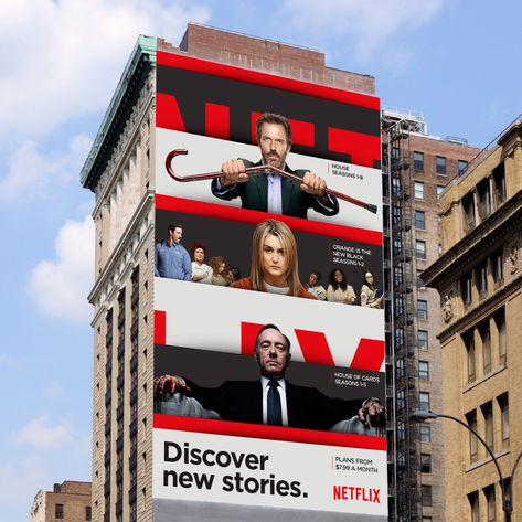 Netflix — Gretel Building Advertising, Inmobiliaria Ideas, Logo Design Love, Visual Metaphor, Billboard Design, Publicidad Creativa, Visual Branding, Brand Guide, Orange Is The New