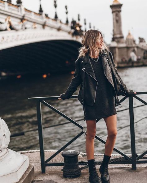 @Mikutas Autumn Festival Outfit, Mikutas Style, Leif Vollebekk, Cool Street Style, Rock Style Outfits, Biker Style, Happy Weekend, Mode Inspiration, Looks Vintage