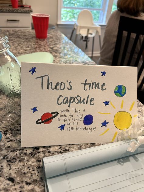 Birthday Idea 1 Year, Space Themed Birthday Party Table, My First Year Around The Sun, First Birthday Themes Space, 1 St Trip Around The Sun Birthday, First Trip Around The Sun Snack Ideas, Moon Themed First Birthday Party, Moon 1st Birthday Party, One Year Old Birthday Party First Trip Around The Sun