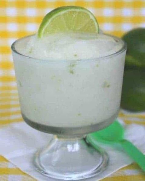 Lime Sorbet is a lot easier to make than I ever thought it was. You can really taste the difference when making your own using fresh limes. Lime Sorbet Recipe, Lime Sherbert, Sorbet Is, Sorbet Recipe, Lime Sorbet, Creami Recipes, Sorbet Recipes, Ninja Creami, Honey Lime