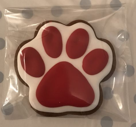 Panther Paw Print, Paw Cookies, Paw Patrol Birthday Party, Cat's Paw, Pigs In A Blanket, Christmas Gingerbread House, Gingerbread Cookie, Paw Patrol Birthday, Christmas Gingerbread