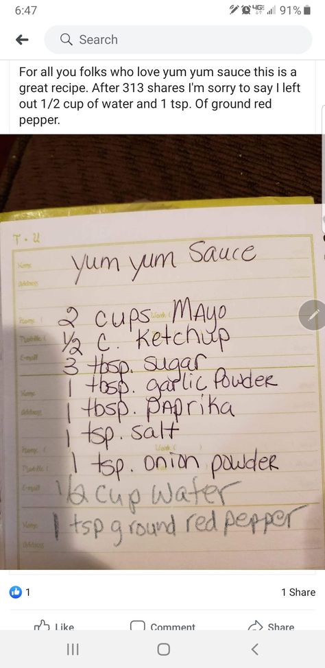 YUM YUM SAUCE Yum Sauce, Homemade Sauce Recipes, Yum Yum Sauce, Salad Dressing Recipes Homemade, Bbq Sauce Homemade, Homemade Seasonings, Homemade Sauce, Salad Dressing Recipes, Seasoning Recipes