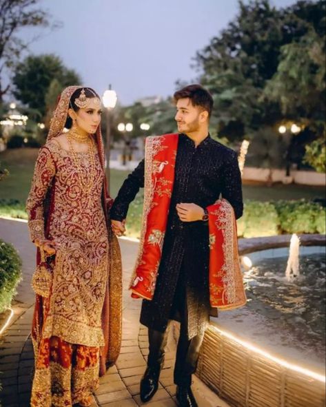 Shahveer Jafry Wedding, Shadi Dress, Shahveer Jafry, Couples Dp, Dp Girl, Sherwani For Men Wedding, Groom Dress Men, Pakistani Women Dresses, Walima Dress