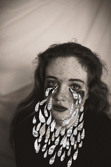 sad news... by Coralie Degenève A Level Photography, Experimental Photography, Foto Tips, Conceptual Photography, Gcse Art, Arte Inspo, A Level Art, Ap Art, Photography Inspo