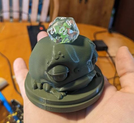 3d Printed Dice Holder, Clay Dice Holder, Dnd 3d Print, Clay Dice, 3d Printed Dice, Cool Dnd Dice, Dice Holder, Dice Goblin, D20 Dice