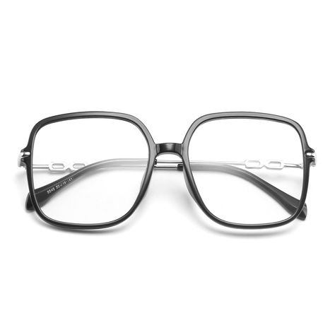 Oversized Eyeglasses Frames, Oversized Glasses Frames, Glasses For Round Faces, Oversized Glasses, Square Eyeglasses, Exude Confidence, Fashion Eyewear, Facial Features, Cat Eye Glasses