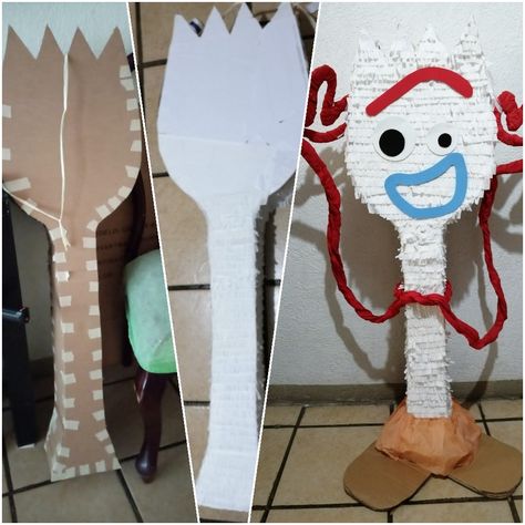 How To Make Forky From Toy Story, Toy Story Hoco Hallway, Toy Story Background Party Ideas, Toy Story Yard Decorations, Toy Story Decorations Classroom, Toy Story Hallway Decorations, Toy Story Homecoming Float, Toy Story Party Activities, Toy Story Diy Decorations