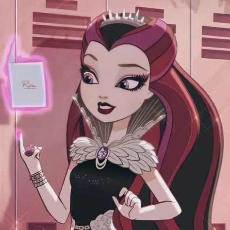 Raven From Ever After High, Raven Ever After High Icon, Eah Raven Queen, Raven Ever After High, Raven Queen Aesthetic, Raven Queen Ever After High, Ever After High Icons, Ever After High Raven Queen, Queen Icon