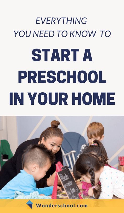 Home Preschool, Starting A Daycare, Childcare Business, Small Business Start Up, Daycare Center, Writing A Business Plan, Home Daycare, How Many Kids, Preschool At Home