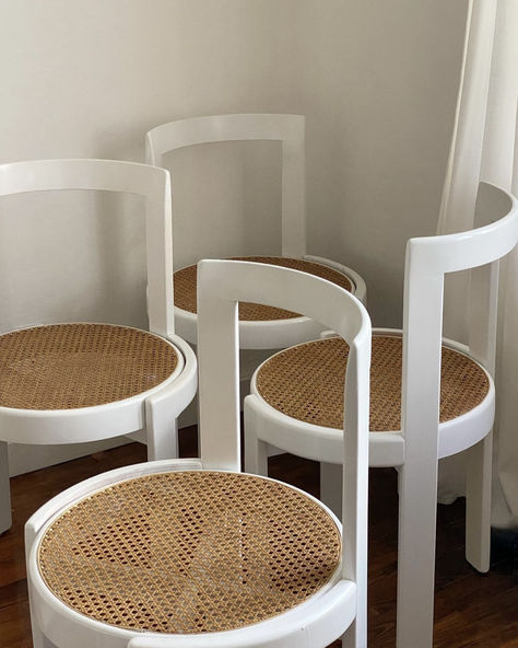 Cane Chairs, Cane Chair, Space Age, Apartment Design, Room Inspo, Dining Chair, Dining Chairs, Apartment, Internet