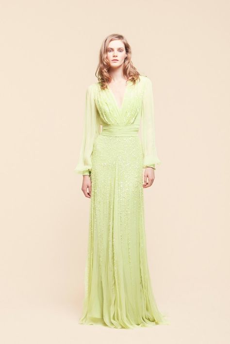 Apple Green Dress, Elie Saab Resort, Green Wedding Dresses, 2012 Fashion, Elie Saab Couture, Evening Dress Fashion, Gorgeous Gowns, Fashion Show Collection, Elie Saab