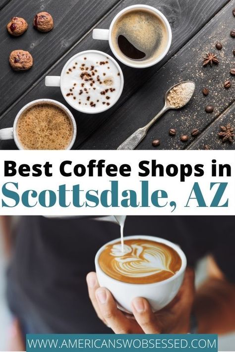 These are the Must Visit Scottsdale Coffee Shops you must visit. The best coffee in Scottsdale you won't want to miss. Scottsdale Coffee Shops, Usa Vacations, California Road Trip Itinerary, Coffee Around The World, West Coast Travel, Arizona Road Trip, Visit Usa, Best Street Food, Best Coffee Shop