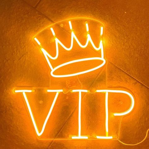 VIP Crown Neon Sign Crown Neon Sign, Neon Letters, Personalized Home Decor, Drilling Tools, Business Signage, Custom Neon, Custom Neon Signs, Led Signs, Name Signs