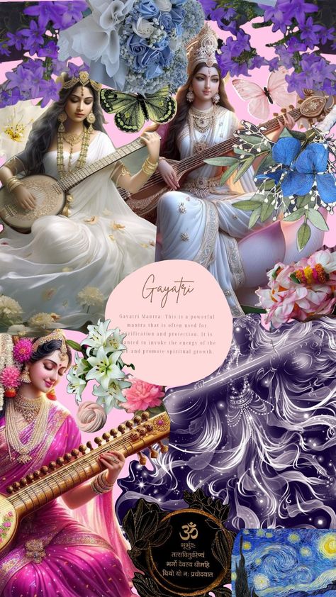 #gayatri #saraswati #spirituality #spiritual #aesthetic #aestheticboard Saraswati Aesthetic, Spiritual Aesthetic, Saraswati Devi, Art Stuff, Shiva, Vision Board, Spirituality, Quick Saves, Art