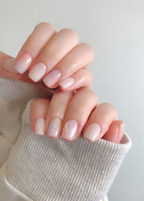 40 Best School Nails to Inspire You Korean French Tip Nails, Back To School Nails Ideas, Trendy Back To School Nails, School Nails Ideas, Pastel Nail Art, Popular Nail Colors, 2023 Nails, Pastel Nails Designs, Korean Nail Art