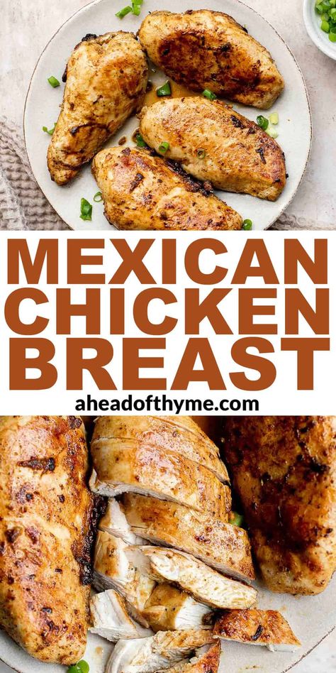 Air Fried Mexican Chicken, Taco Seasoning On Chicken, Southwest Seasoned Chicken, Mexican Restaurant Grilled Chicken, Acp Recipe Mexican Easy Chicken, Chicken Thigh Recipe Mexican, Mexican Acp Recipe Chicken, Juicy Chicken Breast Air Fryer, Mexican Chicken Tenders