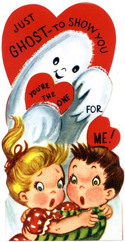 just ghost to show you #valentinesday #valentine Childrens Valentines, Old Cards, Vintage Valentine Cards, Valentines Day Greetings, Retro Valentines, My Funny Valentine, Valentine Card, Vintage Greeting Cards, Vintage Valentines