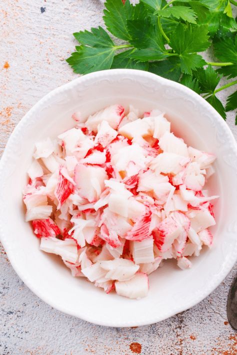 Surimi Crab Recipes, Mock Crab Recipes, Artificial Crab Recipes, Artificial Crab Meat Recipes, Imitatation Crab Recipe Ideas, Fake Crab Meat Recipes, Imation Crab Recipes, Crab Dinner Recipes, Imitated Crab Recipes