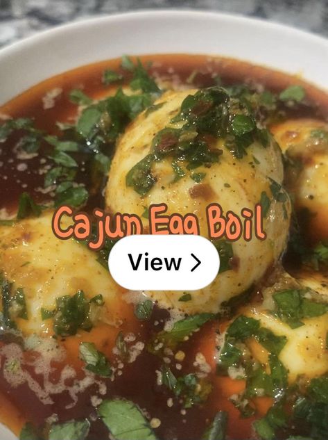 Lemon8 · Cajun Egg Boil  · @Buzzzkitchen Cajun Egg Boil, Cajun Hard Boiled Eggs, Egg Boil Recipes, Cajun Eggs, Egg Boil, Cajun Boil, Boil Recipes, Boiled Food, Old Bay