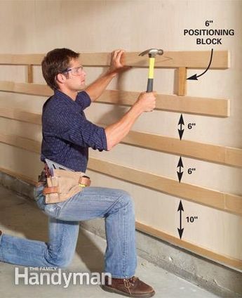 Гараж Системы хранения: Семья Разнорабочий Shelf Rail System, Rinnovo Garage, Cleat Storage, French Cleat Storage, Cleat Wall, Garage Clutter, Black Maca, French Cleat System, Wall Storage Systems