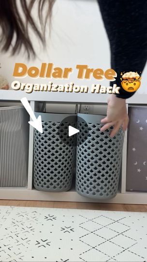 Organize Tampons And Pads, Ideas For Cube Organizers, Dollar Tree Vanity Organization, Wire Cube Storage Ideas, Cleaning Products Organization, Organizing Templates, Cube Storage Ideas, Cleaning Supplies Storage, Dollar Tree Organization Ideas