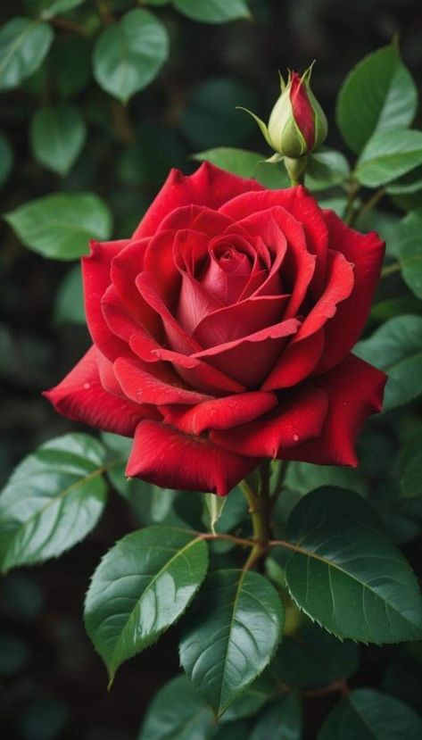 Roses With Leaves, Very Beautiful Flowers, Rose Flower Pictures, Flower Wallpapers, Beautiful Red Roses, Delicate Beauty, Climbing Roses, Beautiful Rose Flowers, Flower Phone Wallpaper