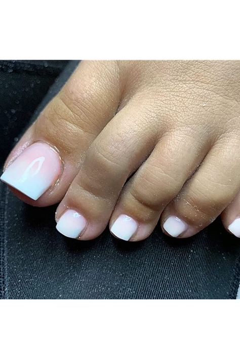 YOSOMK Ombre Pink French Tips Press on Toenails Gradient Short Toe Nail Tips Press ons White Pink Glue on Fake Toe Nails Nude Square Summer False ToeNails for Women 24Pcs French Ombre Toenails, White Ombre Toenails, Ombré Toe Nails, Ombre Toenails, Ombré Toes, Ombre Toe Nails, French Tip Toes, Pink French Tips, Press On Toenails