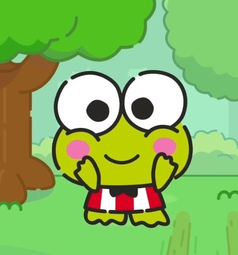 Kerropi Pfp, Keroppi Aesthetic, Keroppi Icon, Hello Kitty And Keroppi, Vine Decal, Hello Kitty Keroppi, Drawing Male Hair, Charmmy Kitty, Hello Kitty Characters