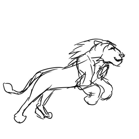 Lion Running Drawing, Lion Running Tattoo, Running Drawing, Running Tattoo, Lion Drawing, Traditional Tattoo, Lion, Tattoo Designs, Running