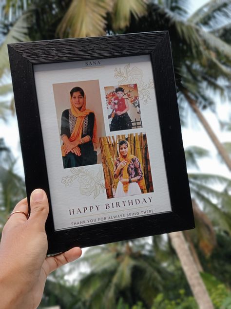 Make your special days memorable with magicaholic🌸 Birthday special frame💫 Three Photo Frame, Plain Wallpaper Iphone, Frame Wallpaper, Sketch Images, Baby Cartoon Drawing, Birthday Posters, Birthday Photo Frame, Photo Frame Wallpaper, Happy Birthday Posters