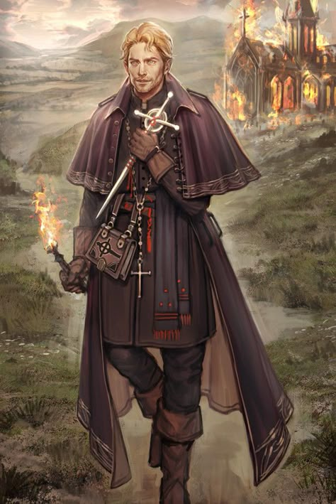 Blonde Hair Guy, Vampire Chronicles, Chaos Lord, Anne Rice, Fantasy Portraits, Fantasy Collection, Vampire Hunter, Human Male, Medieval Clothing