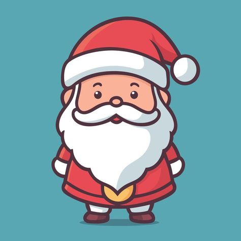 Merry Christmas Cartoon Character Santa Claus. Isolated santa cartoon character for Christmas. illustration. Santa Cartoon Drawing, Christmas Character Illustration, Cute Santa Drawing, Santa Drawing, Santa Claus Illustration, Merry Christmas Cartoon, Santa Claus Drawing, Santa Claus Cartoon, Santa Cartoon