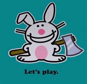 Let's play . . . | Happy Bunny Happy Bunny Quotes, Ace Aesthetic, Happy Bunnies, Bunny Quotes, Crazy Sister, Mommy Moments, Bunny Tattoos, Happy Bunny, Potty Mouth